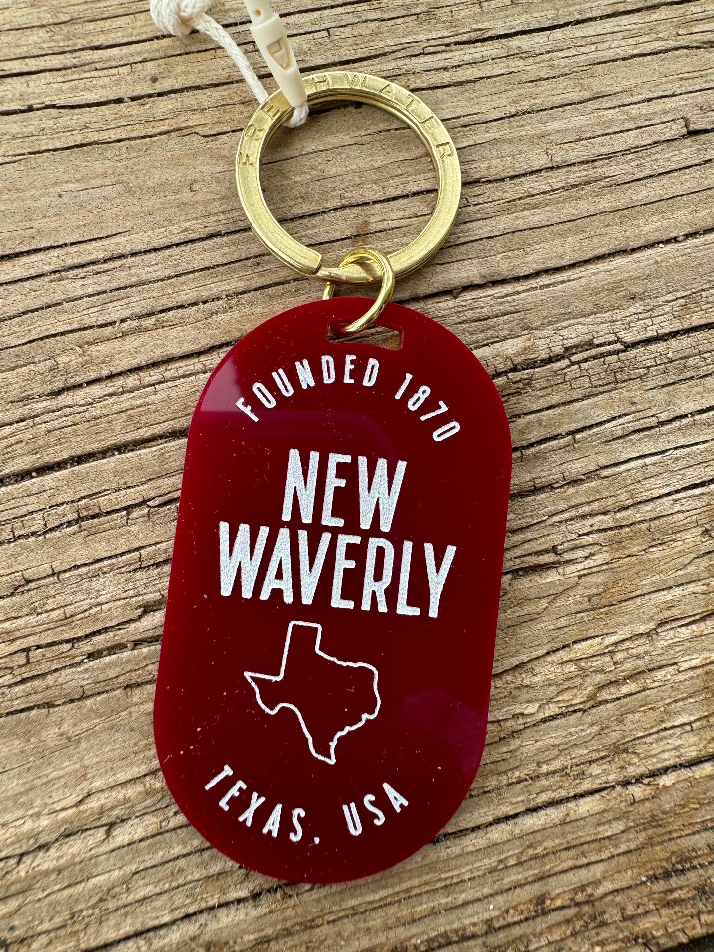 New Waverly Pill Keychain