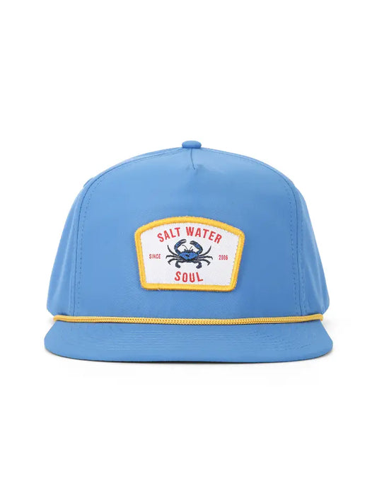 SALT WATER SOUL Crab Snapback Hat