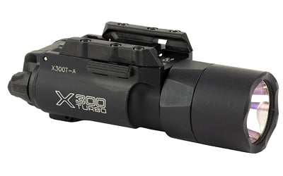 Surefire, X300 Turbo, 650 Lumens, Fits Picatinny and Universal, Lever Latch Attachment, For Pistols