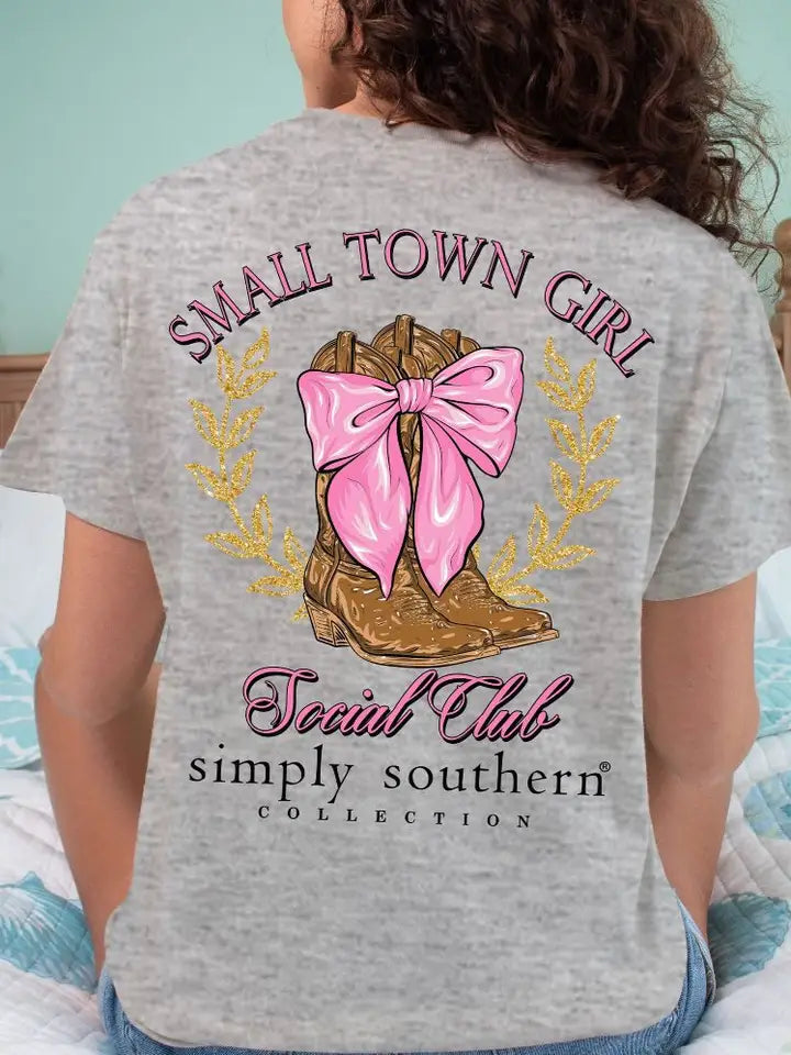 Simply Southern Smalltown-Heather Grey