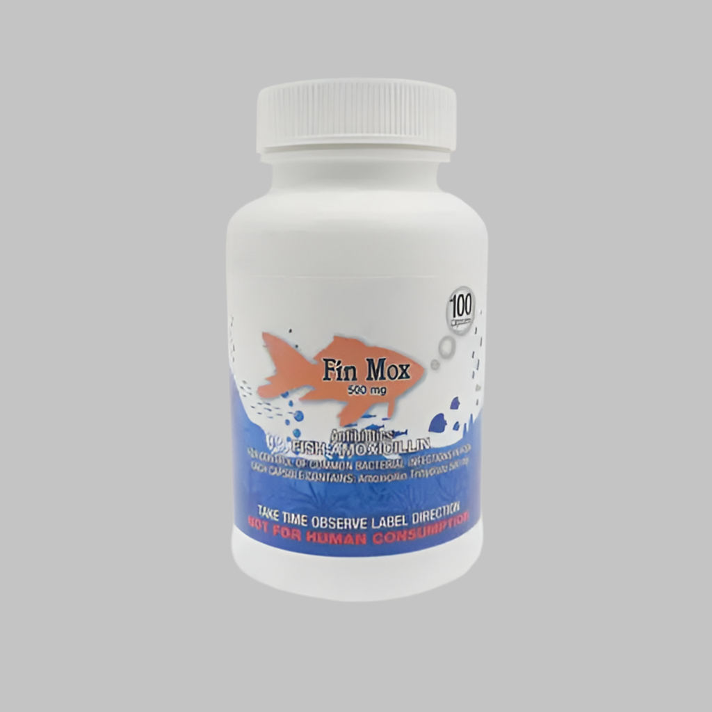 Fin Mox Amoxicillin 500mg. 100tablets