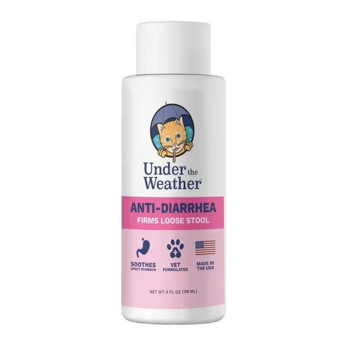 Under the Weather Anti-Diarrhea Liquid For Cats 4oz