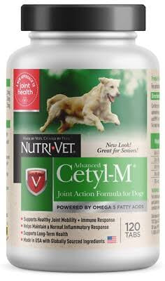 JOINT ACTION FORMULA CETYL-M DOG 120CT