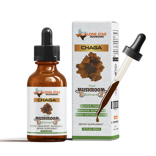 Chaga Mushroom Dual Extract 2oz