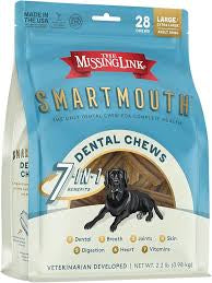 The Missing Link Smart mouth Chews 28ct