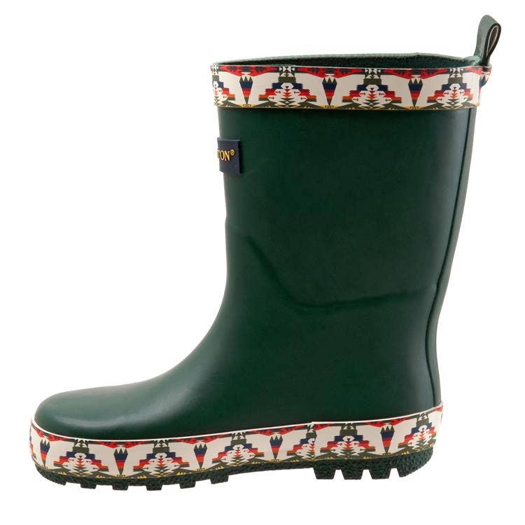 Kids Tucson Western Mid Tall Rain Boot