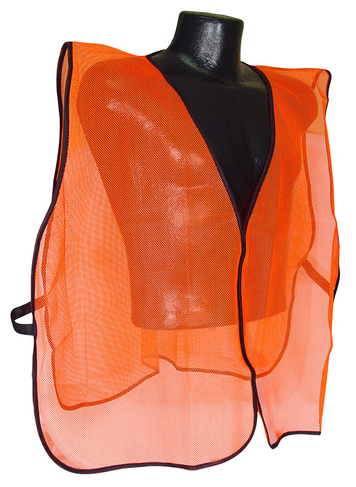 Radians SVO Safety Vest OSFA Orange Polyester Mesh