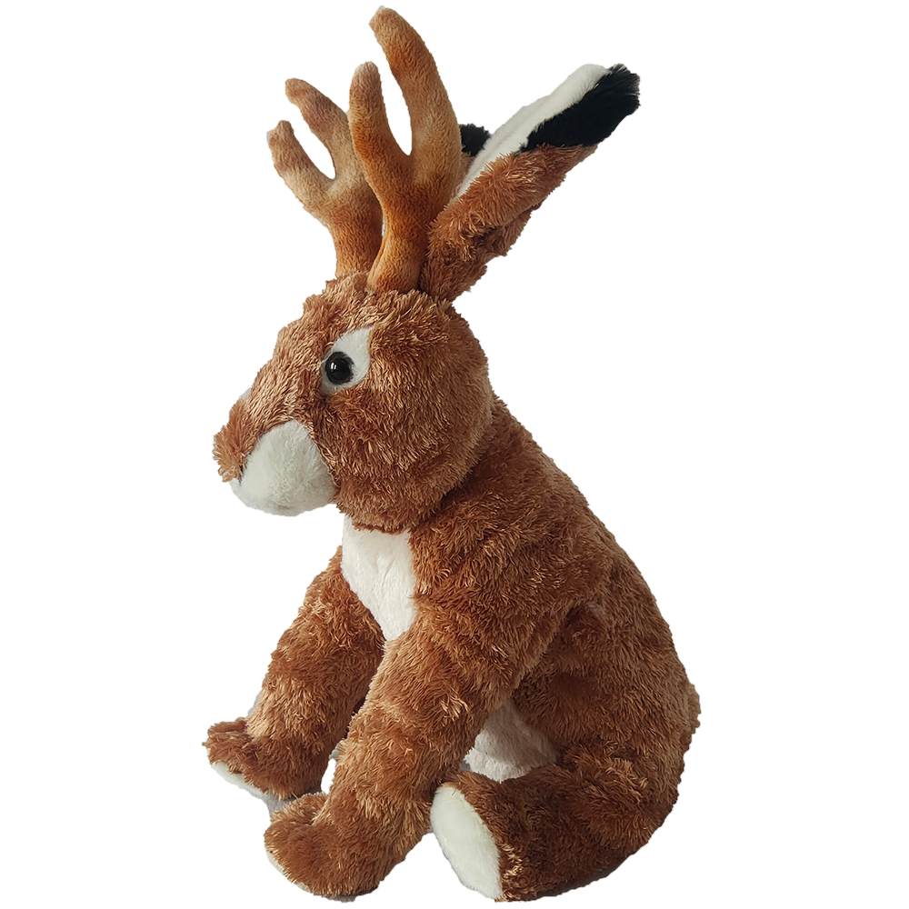 Jackalope 12" Plush Stuffed Animal