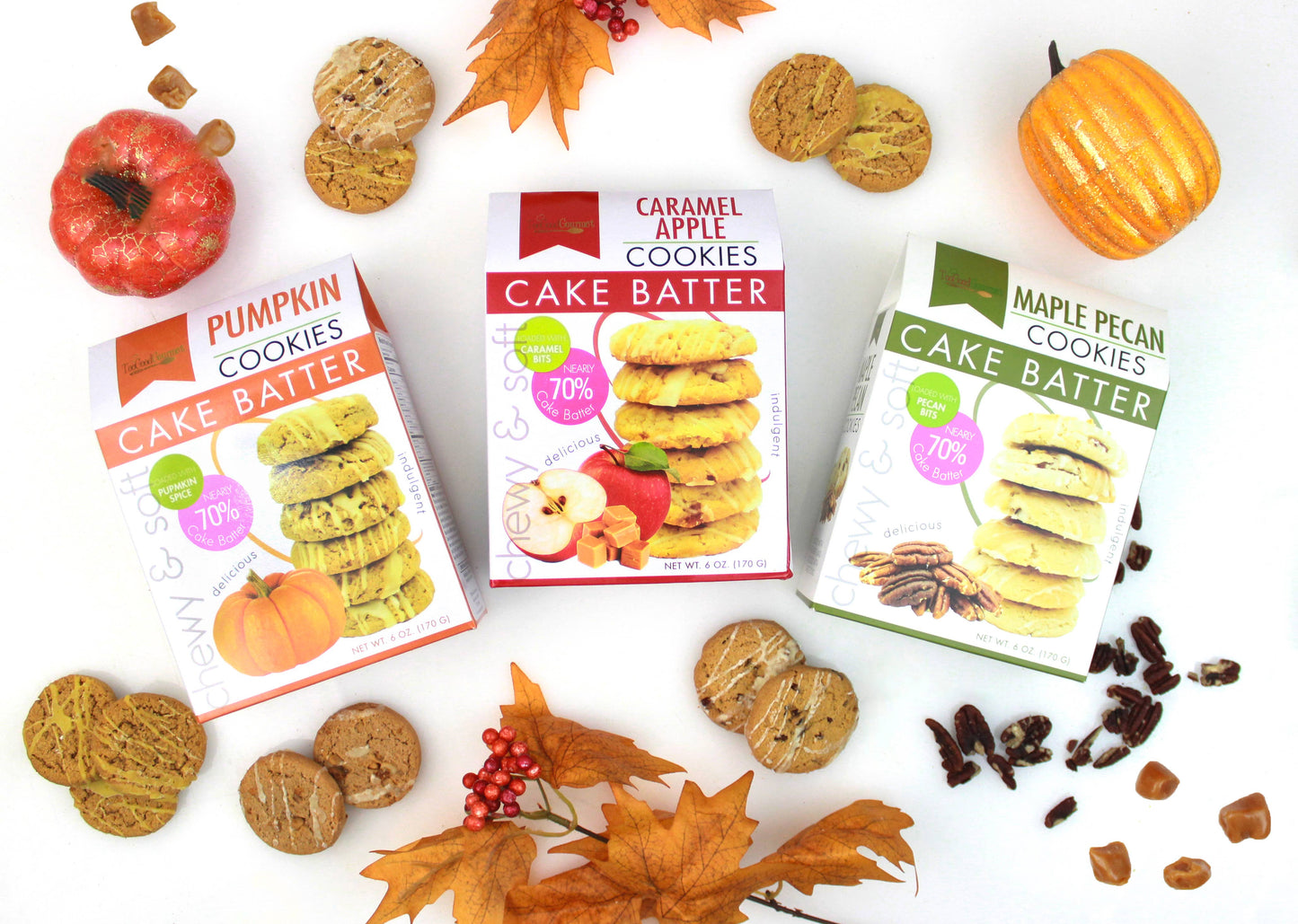 Fall Cake Batter Cookie