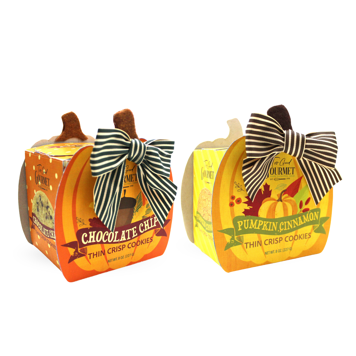 Fall Cookies - Chocolate Chip & Pumpkin Cinnamon Crisp