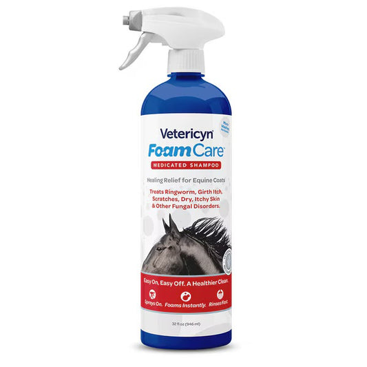 Vetericyn Foam Care Medicated Shampoo 32oz.