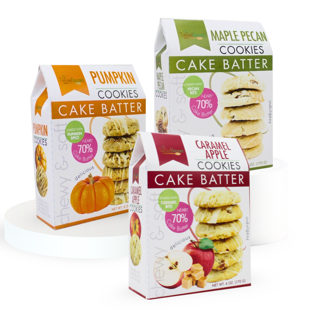 Fall Cake Batter Cookie