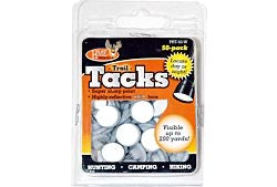 HME TRAIL TACKS REFLECTIVE PLASTIC WHITE 50PK