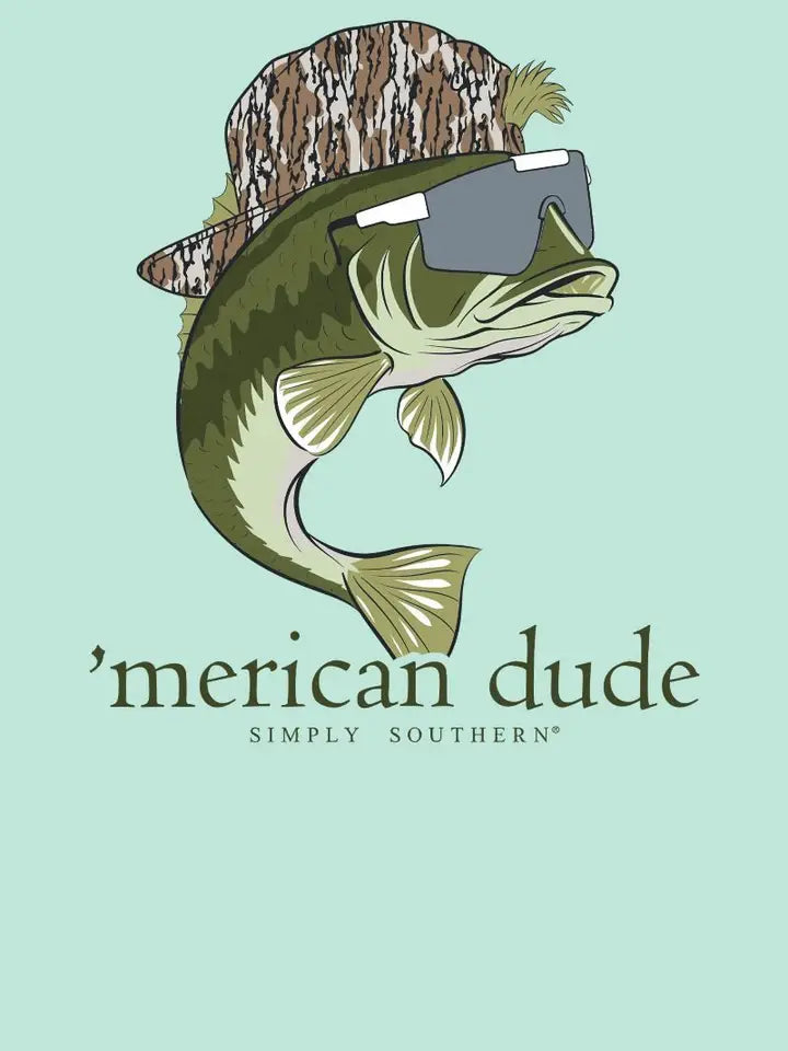 Simply Southern Men Bass-Chinchilla