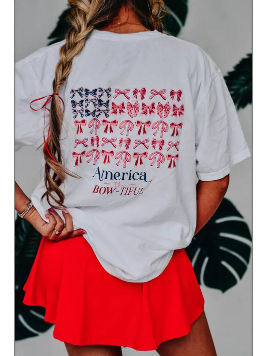 Southern Bliss Co. America the Bowtiful Tee