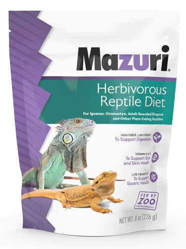 MAZURI® HERBIVOROUS REPTILE DIETS