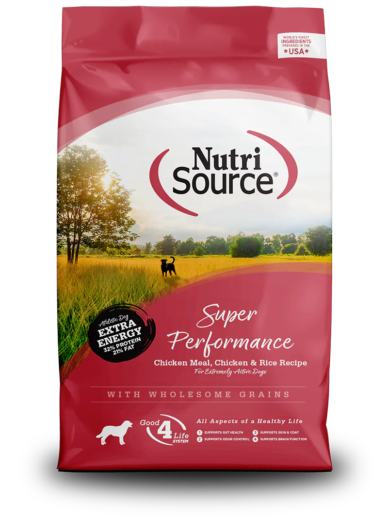 Nutri Source Super Performance Chicken & Rice 40lbs.