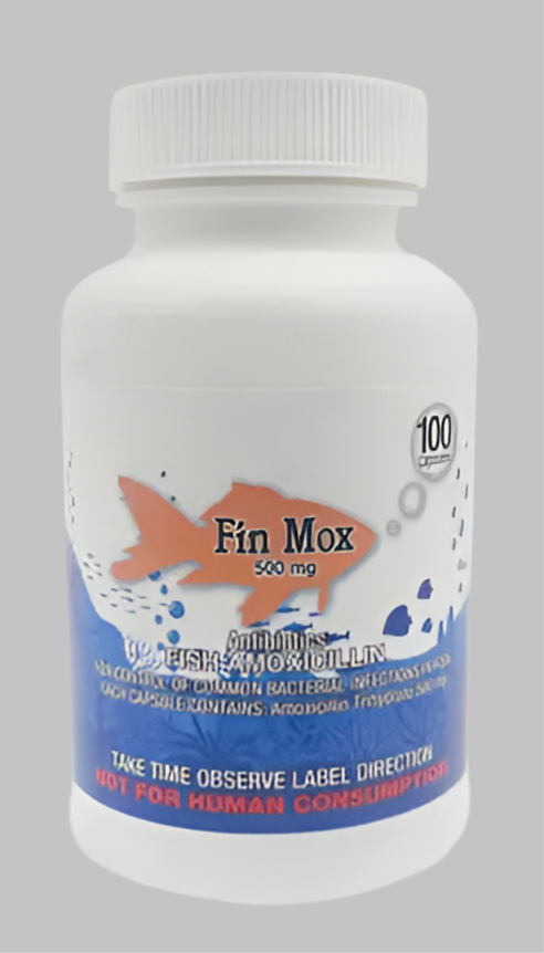 Fin Mox Amoxicillin 500mg. 100tablets