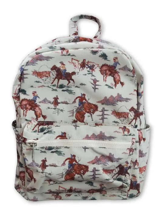 Horse Rodeo Kids Western Backpack