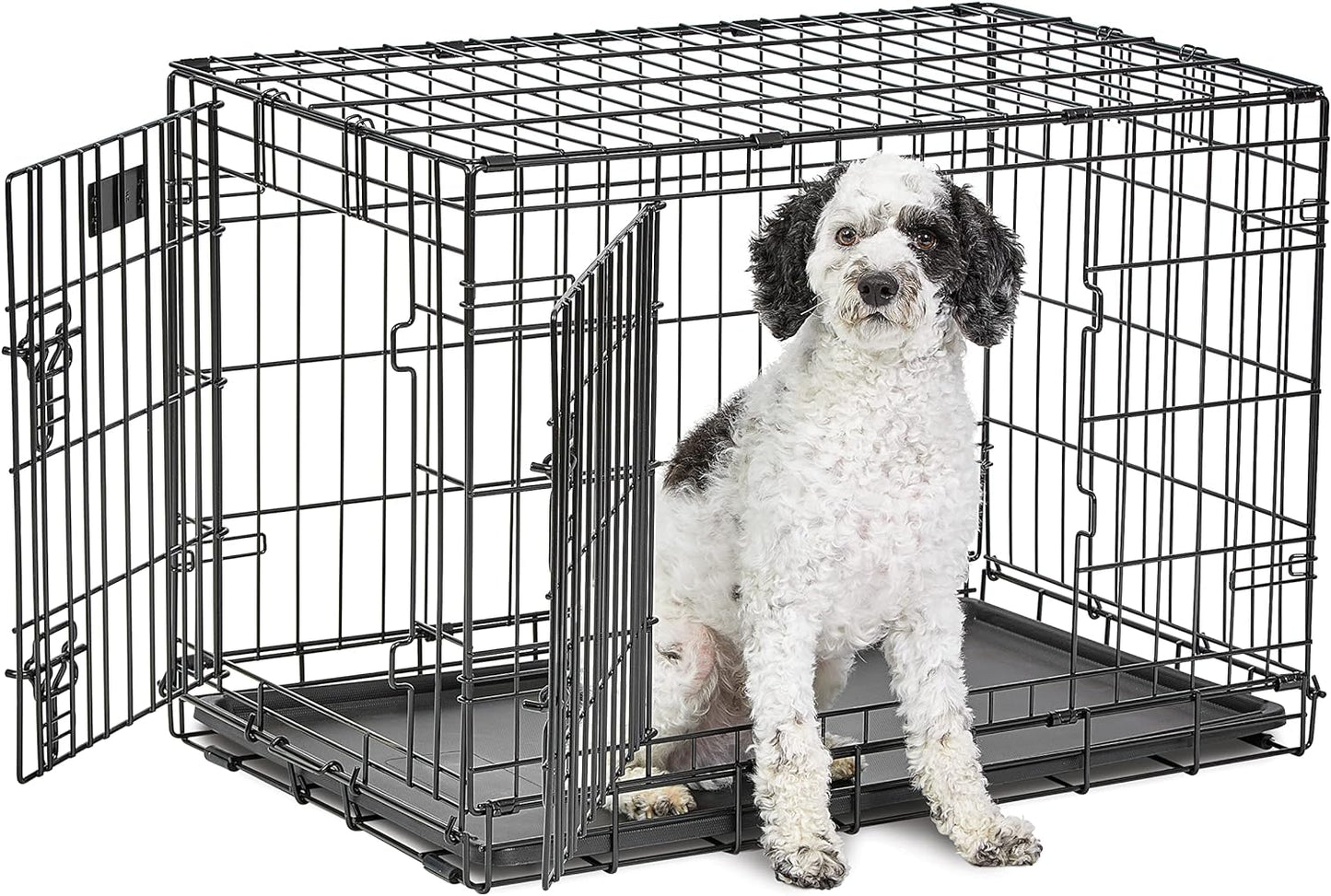 Crate WIRE PET  DOUBLE DOOR MEDIUM 30X21X24