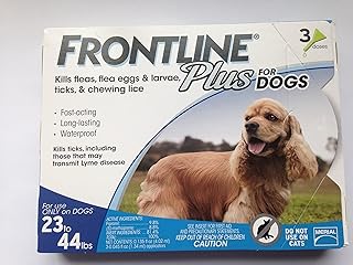 Frontline Plus for Dogs 23-44lbs