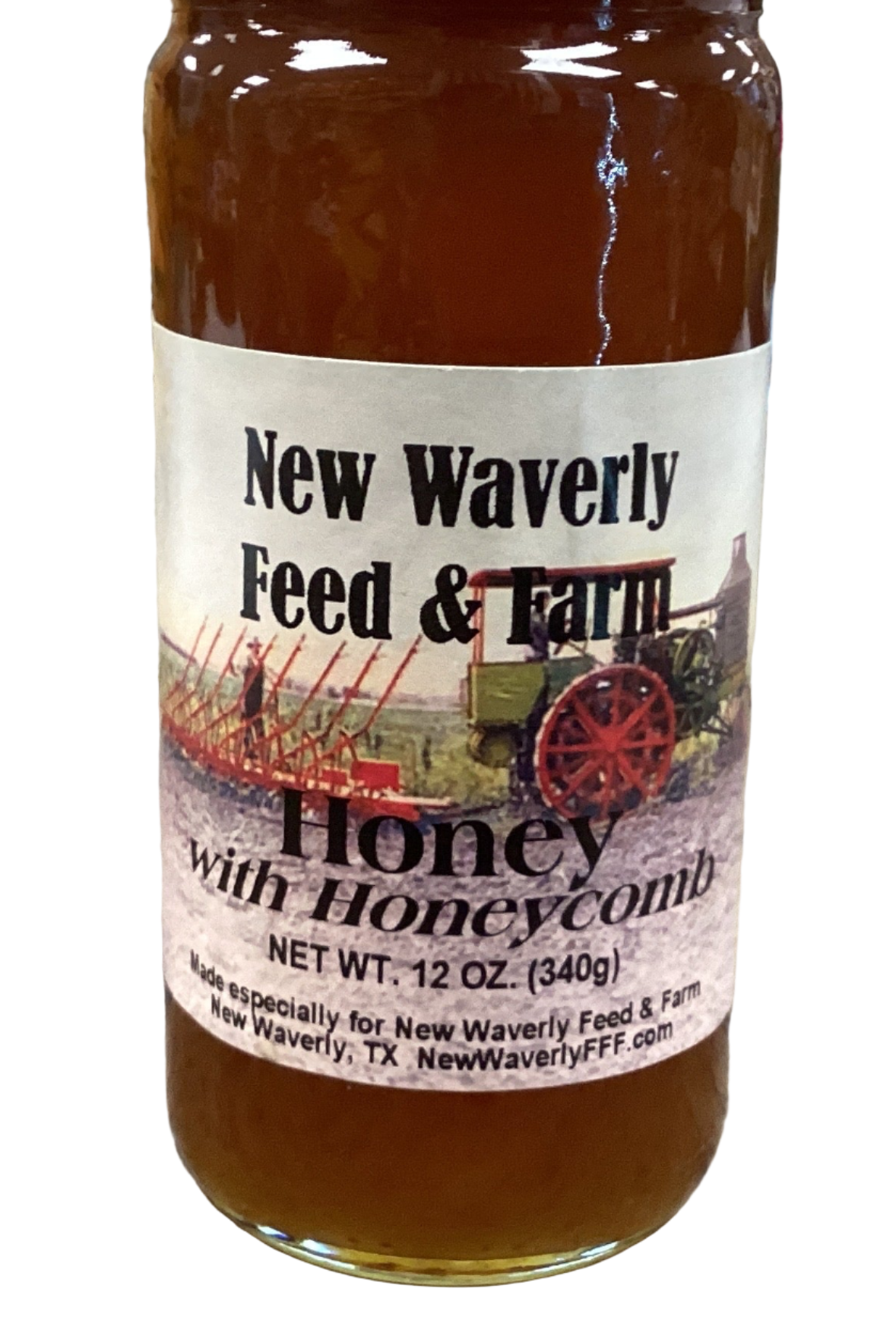 New Waverly Feed Honey W/Comb 8oz