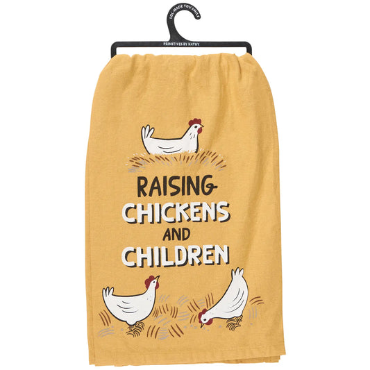 Kitchen Towel Raising Chickens