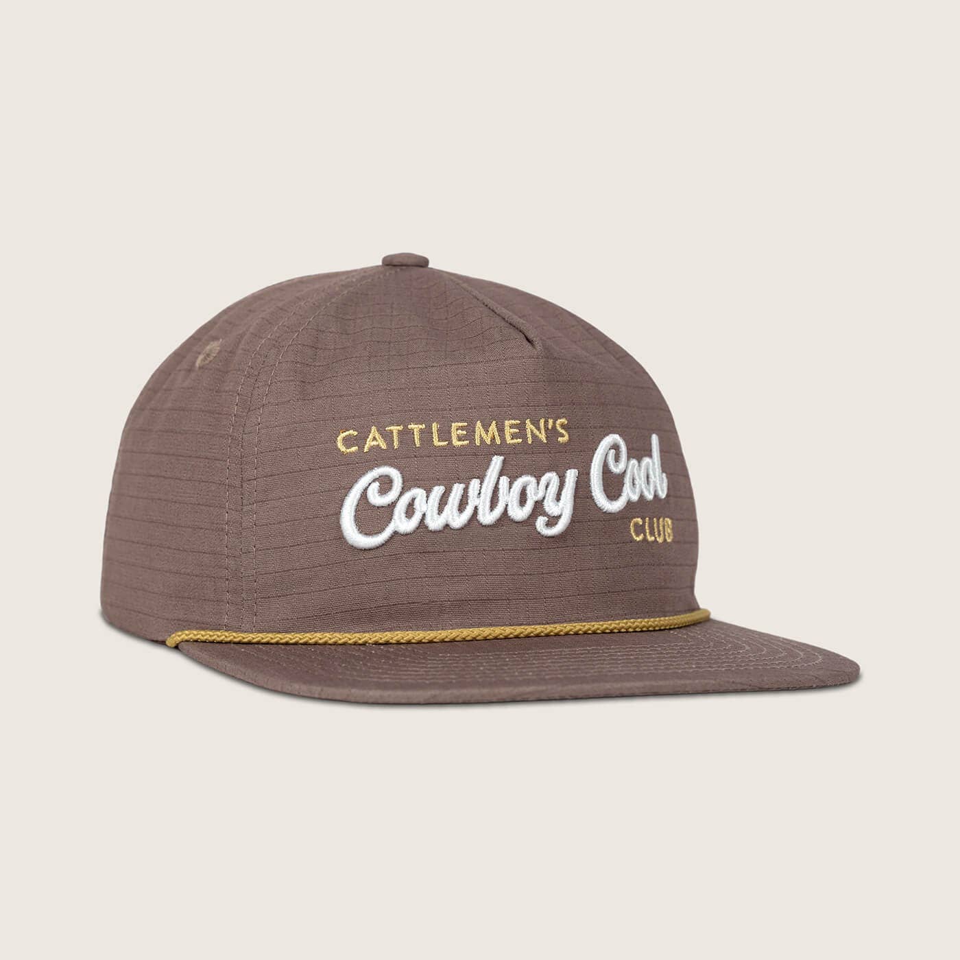 Cattlemen’s Club Flat Bill Rope Hat – New Waverly Feed, Farm & Firearms