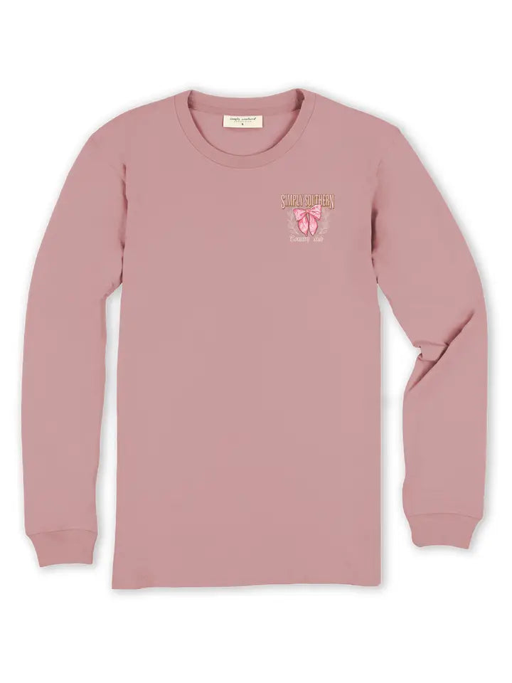 Simply Southern Deer-Suede Pink LS