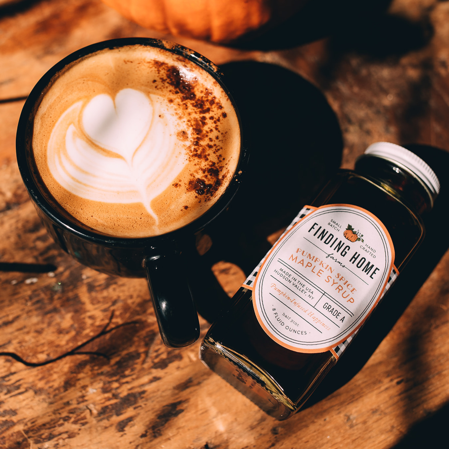 Pumpkin Spice Infused Maple Syrup