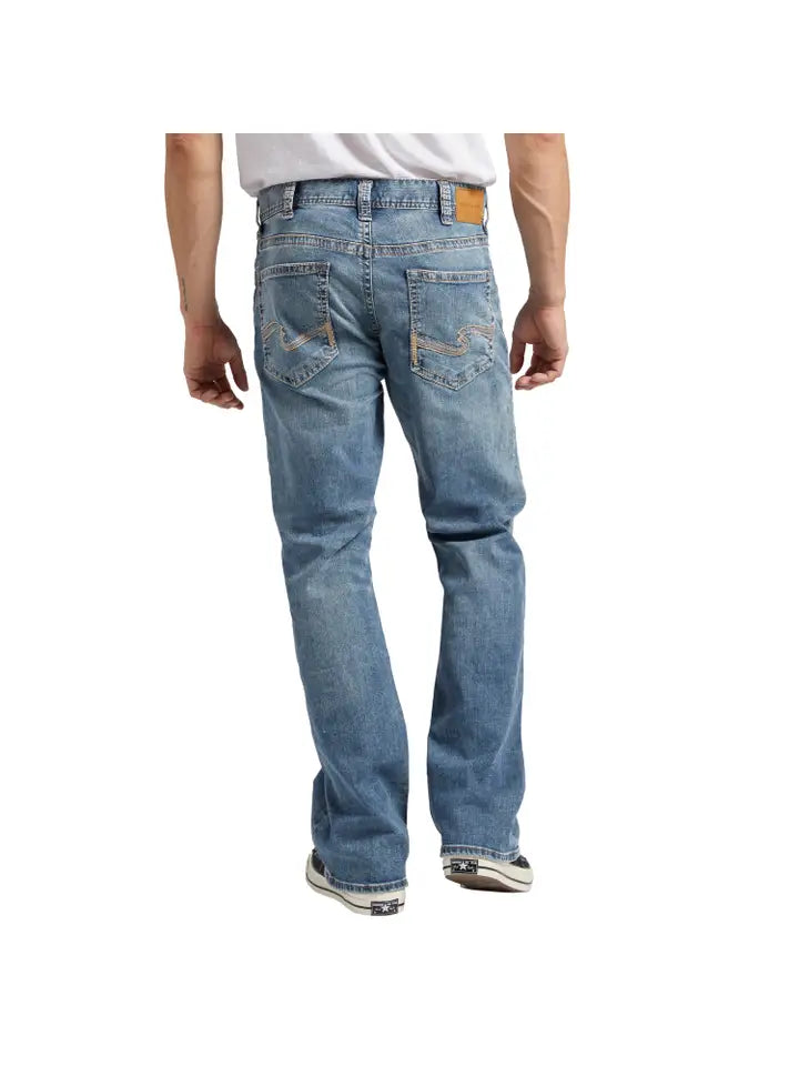 Silver Jeans Men's Craig Classic Fit Bootcut Jeans RAS180