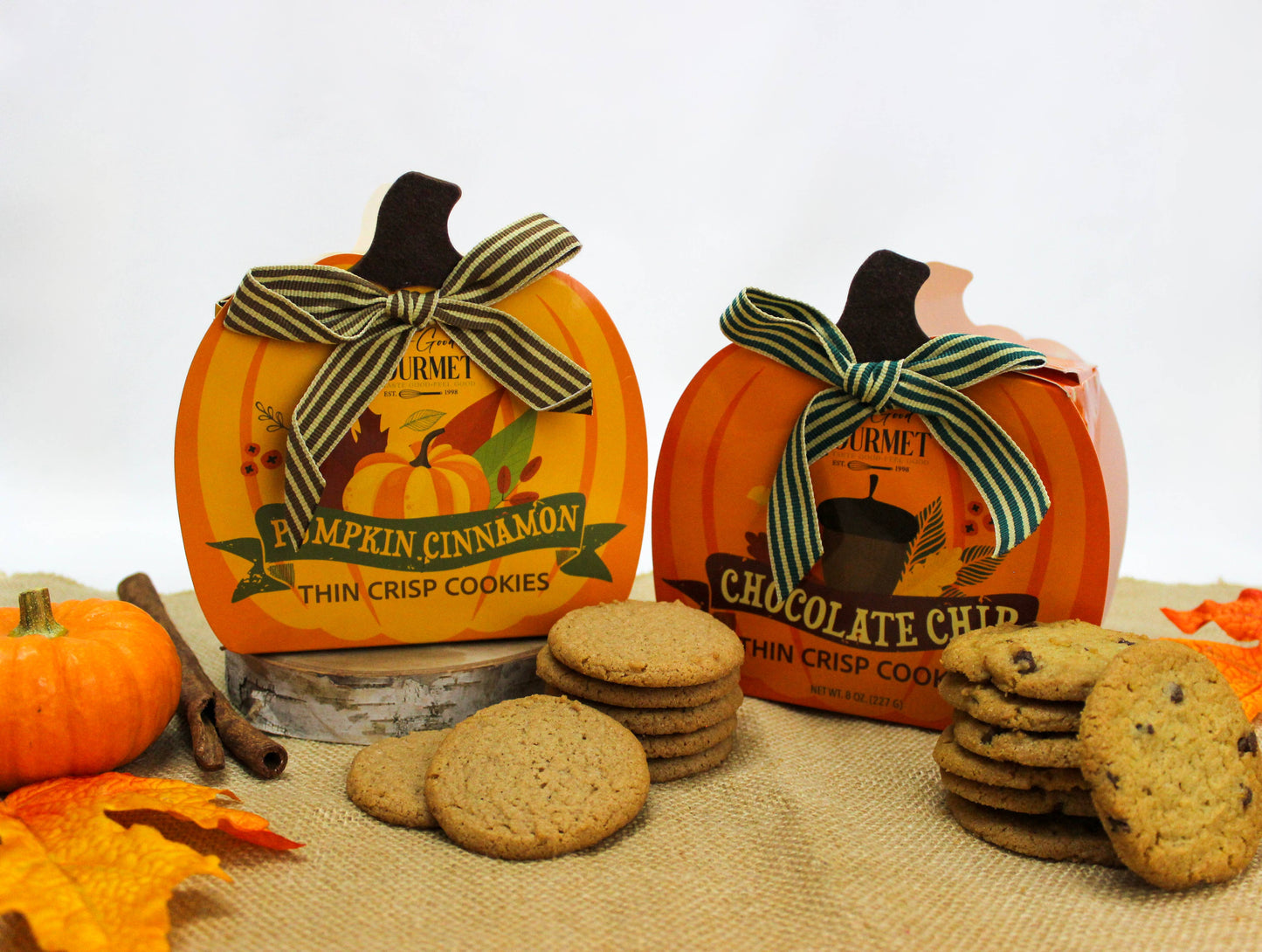 Fall Cookies - Chocolate Chip & Pumpkin Cinnamon Crisp