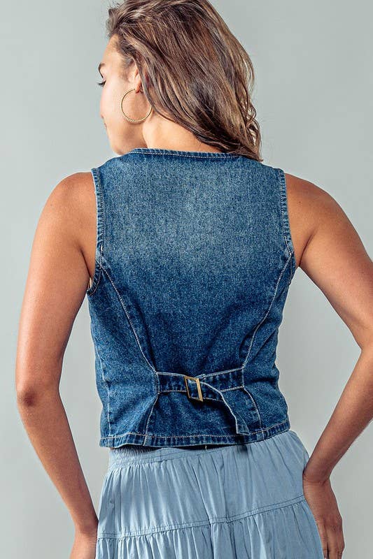 The Dependable Vest - Stitching Details