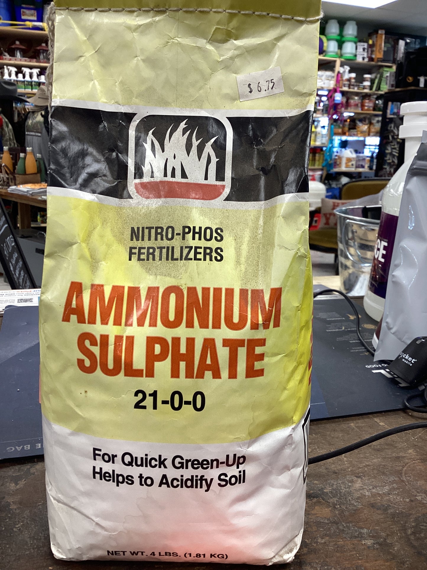 Ammonium Sulphate 21-0-0 4lbs