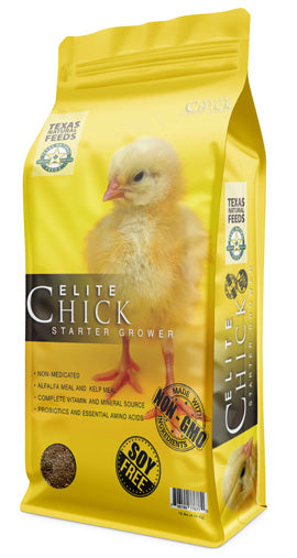 Chick Starter Texas Naturals Non-GMO Elite 30lbs
