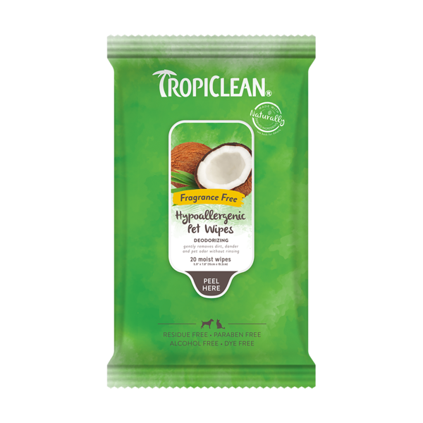 Pet Wipes Hypoallergenic Wipes 20ct