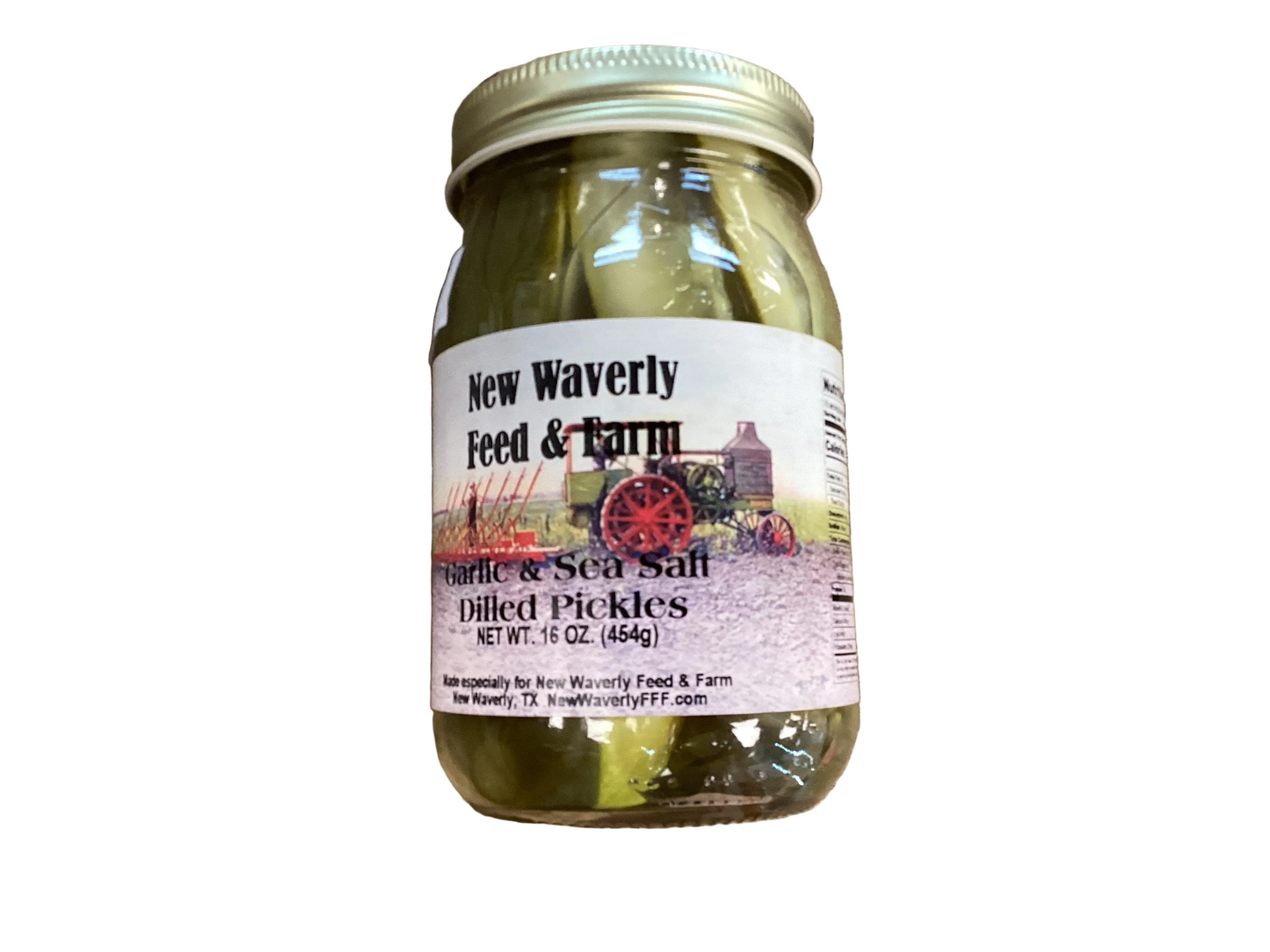 New Waverly Garlic & SeaSalt Dilled Pickles
