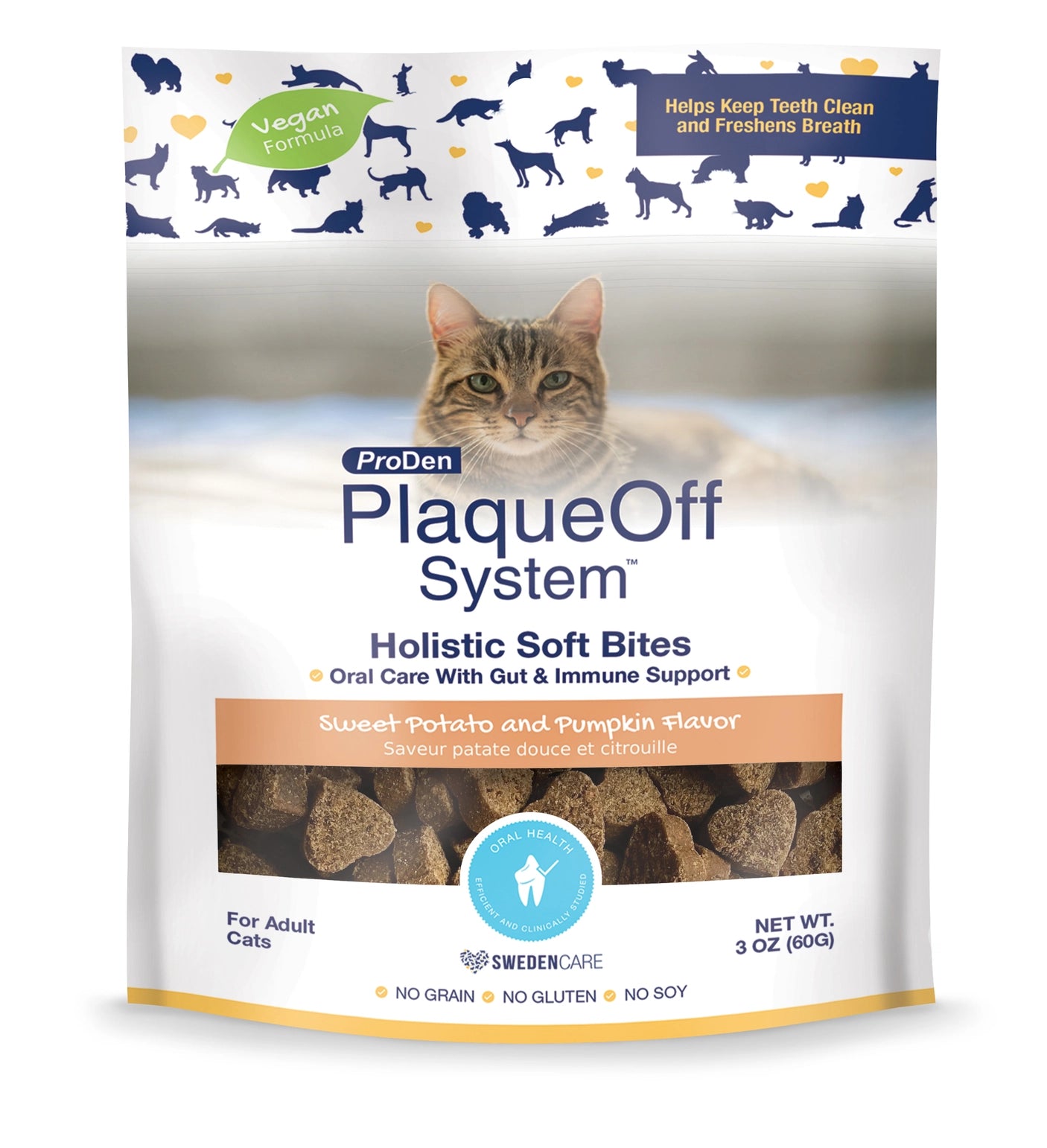 Plaqueoff Holistic Soft Bites Cat - Oral Care