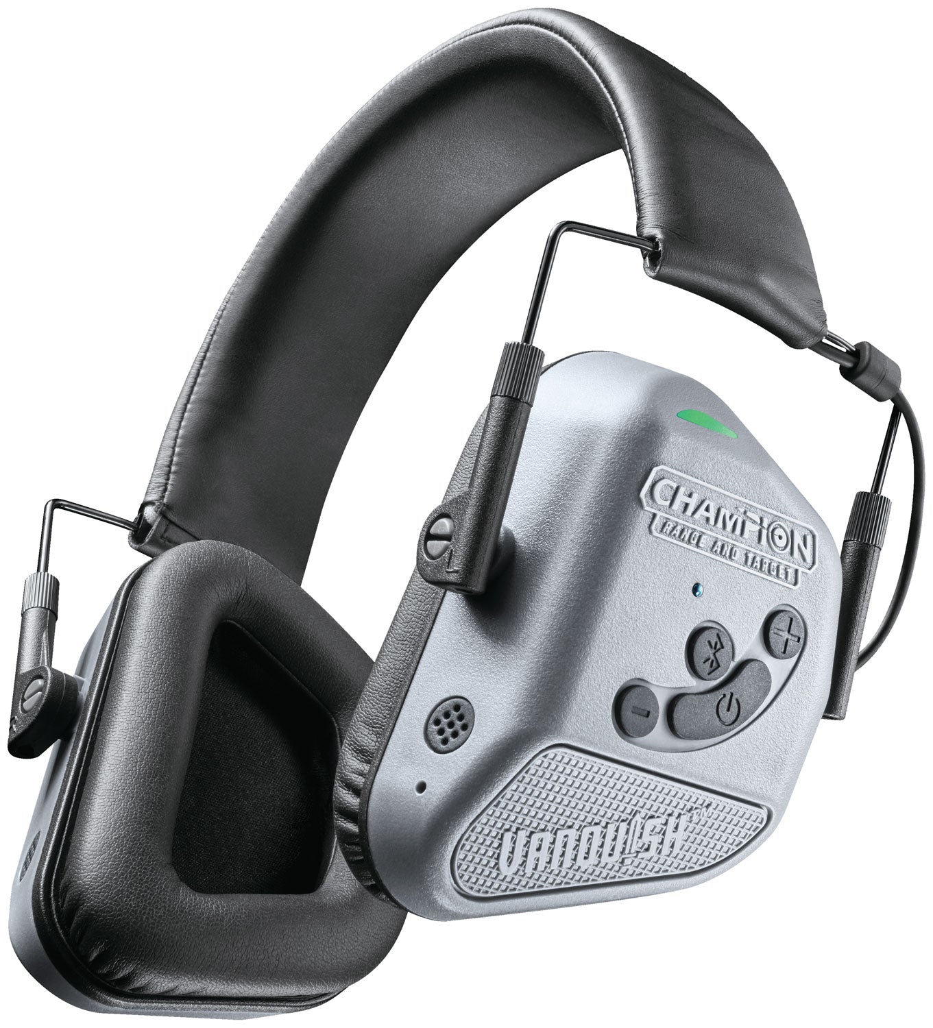 Champion Targets Vanquish Pro Muff Over the Head Bluetooth Enabled Gray/Black