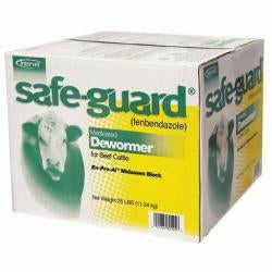 Safeguard Wormer Block 25lbs