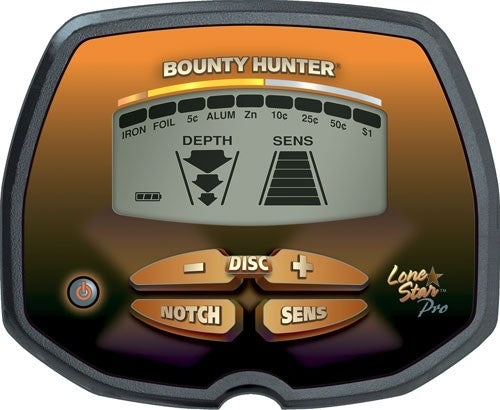 BOUNTY HUNTER "LONE STAR PRO" METAL DETECTOR