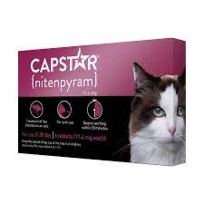 CAPSTAR (nitenpyram) for Cats 2-25lbs.