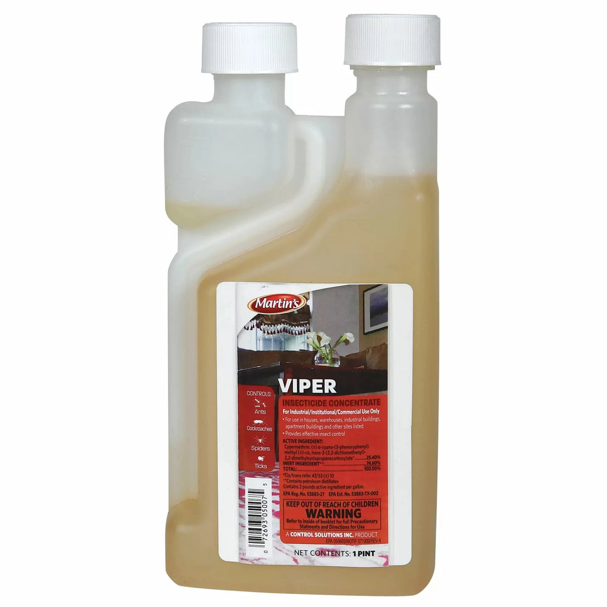 Martin’s Viper Insecticide Liquid Concentrate 1pt.