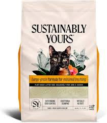 Sustainably Yours Large Grain Bio Base Cat Litter 13lbs