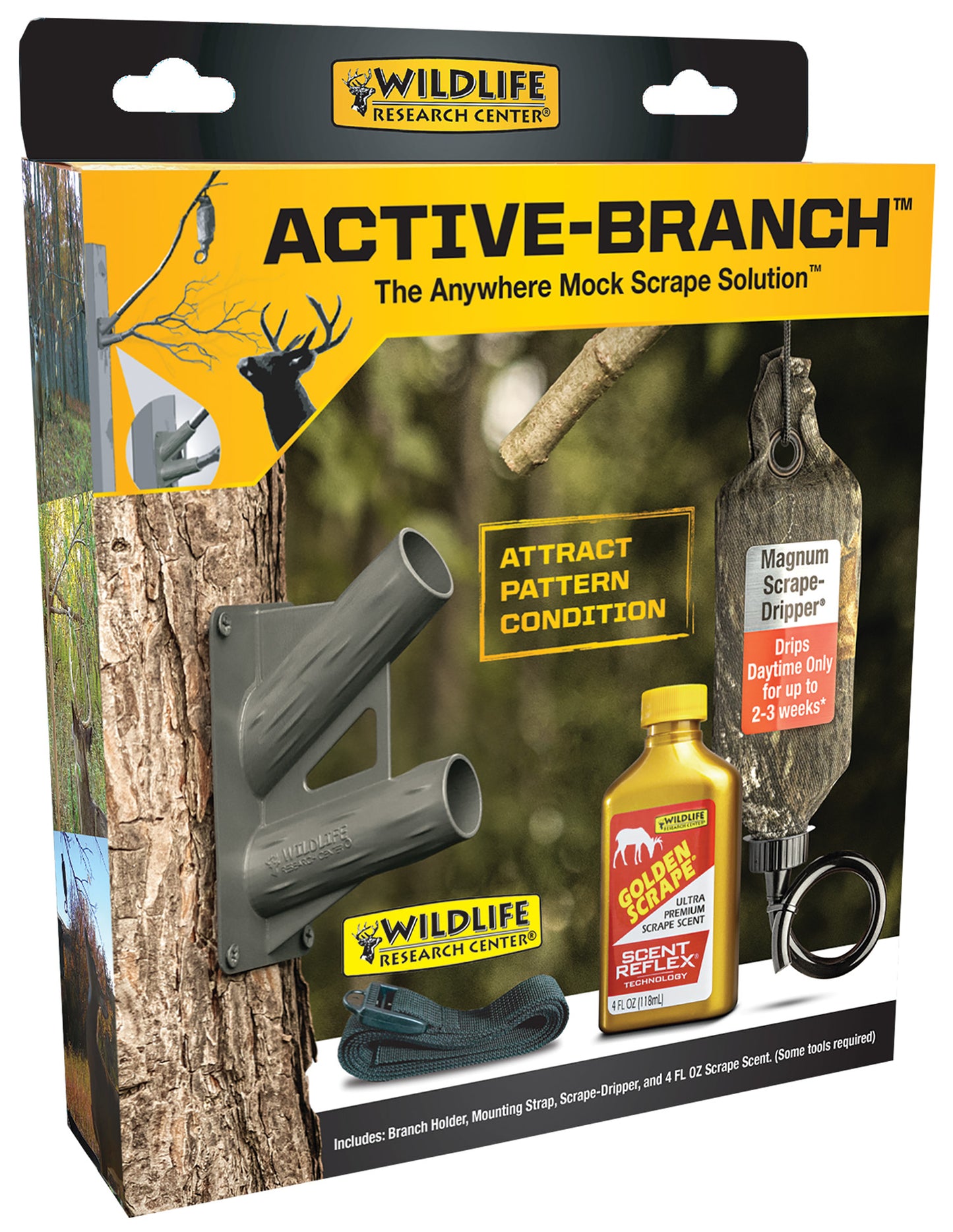 WILDLIFE RESEARCH ACTIVE-BRANCH MOCK SCRAPE KIT