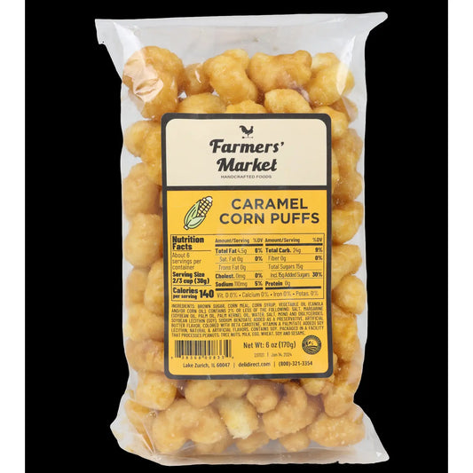 Farmers’ Market Caramel Corn Puffs (6oz)