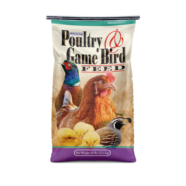 Bluebonnet Game Bird Breeder Nibblet 20% 50lbs