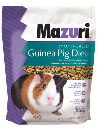 MAZURI® TIMOTHY-BASED GUINEA PIG DIET