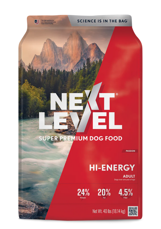 Next Level High Energy Red Dog Food
