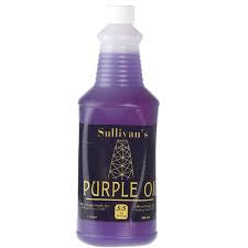 Purple oil